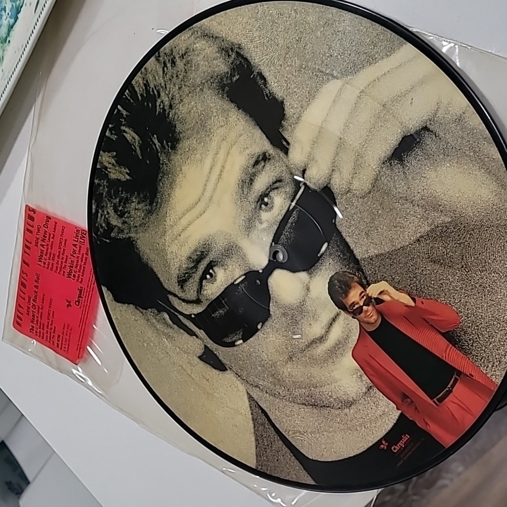 Huey Lewis & The News Picture Disc Vinyl Record